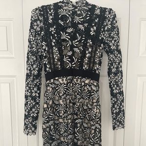 Elegant Self Portrait dress